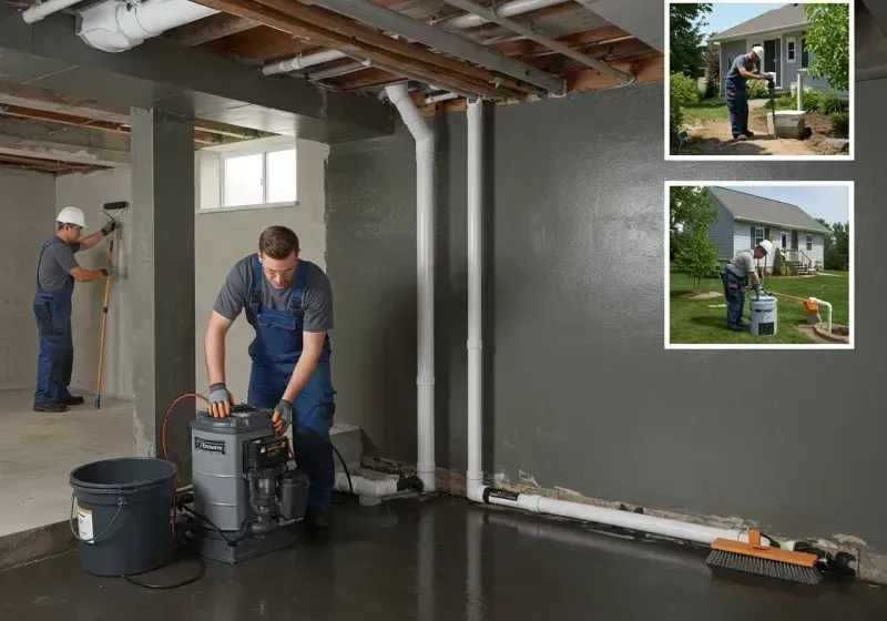 Basement Waterproofing and Flood Prevention process in Walker, LA